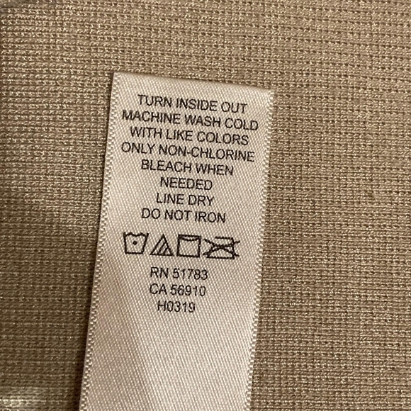 Maurice's Moto Style Tan Faux Leather Jacket Women's Small S Fall Zip Pockets - Picture 10 of 11